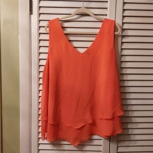 Coral Tier Blouse